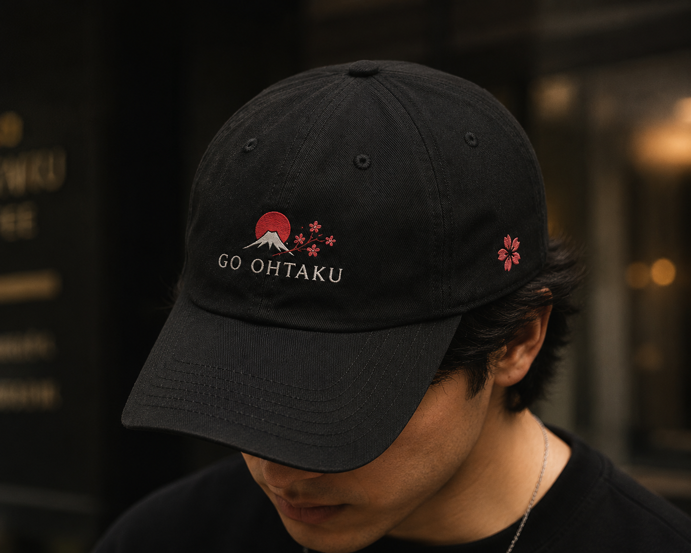 OHTAKU Tokyo Nights Dad Cap