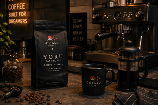 A beginner-friendly guide to brewing bold Japanese-inspired dark roast coffee at home.