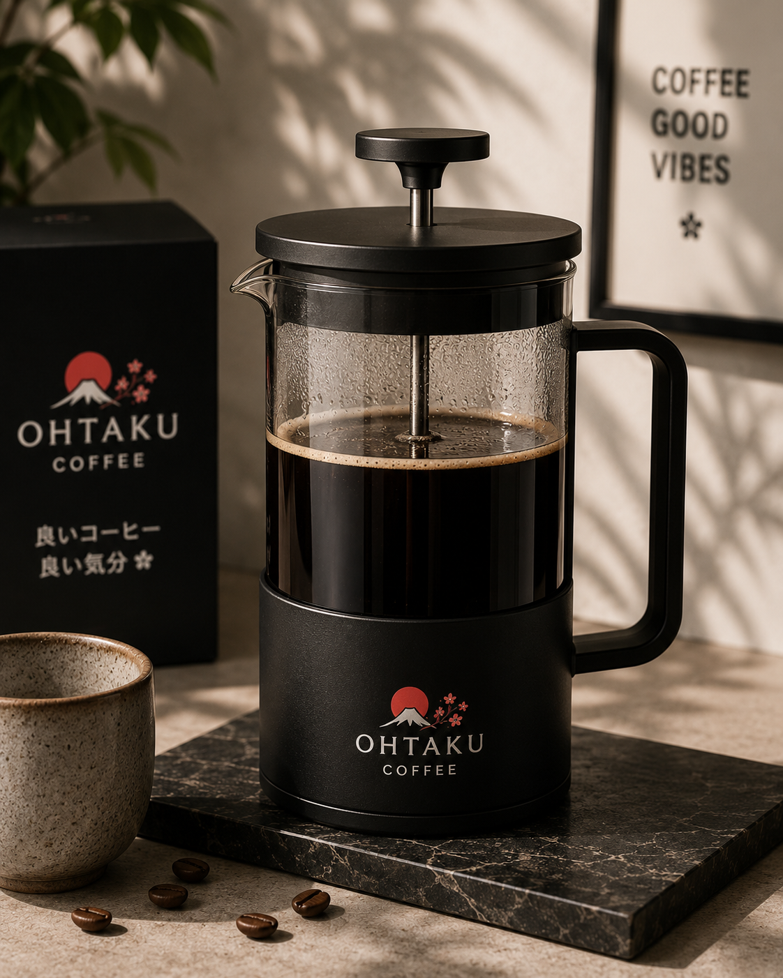 OHTAKU Precision Japanese Coffee Press
